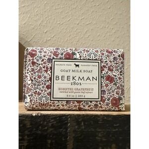 Beekman 1802 Goat Milk Soap Bar Honey Grapefruit Honeyed 9oz